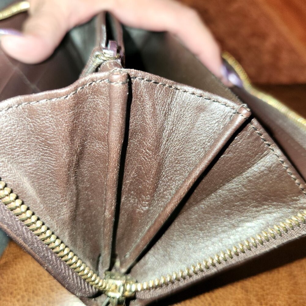 Gucci Mayfair Guccissima Leather Long Zip Around Wallet - EUC - Picture 7 of 10